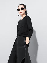 Women Stitching Long Sleeve Slim Bottoming Shirt